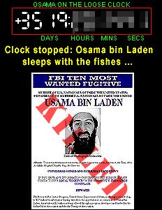 Osama clock stops at 3,519 days